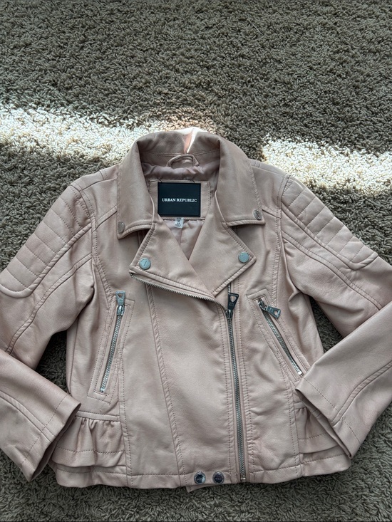 Urban Republic Other - Urban Republic Women's Blush Pink Moto Jacket